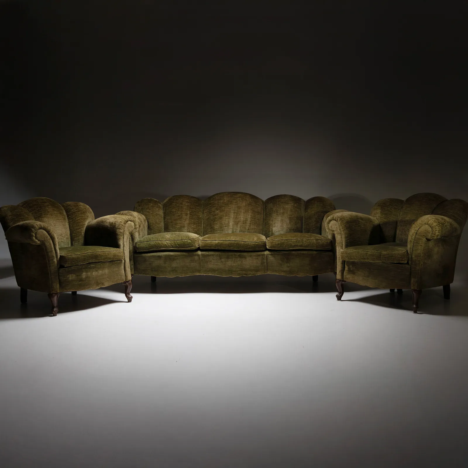 Set Divano Art Decò anni 30