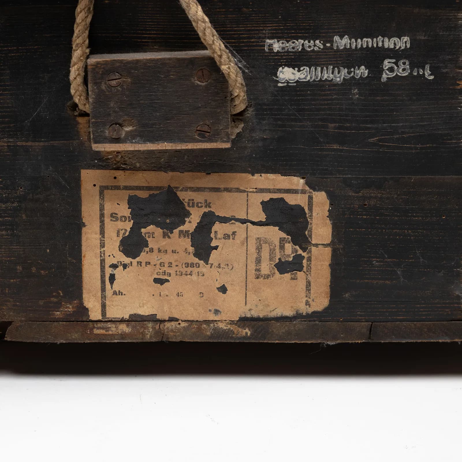 Cassa munizioni Tedesca 1944