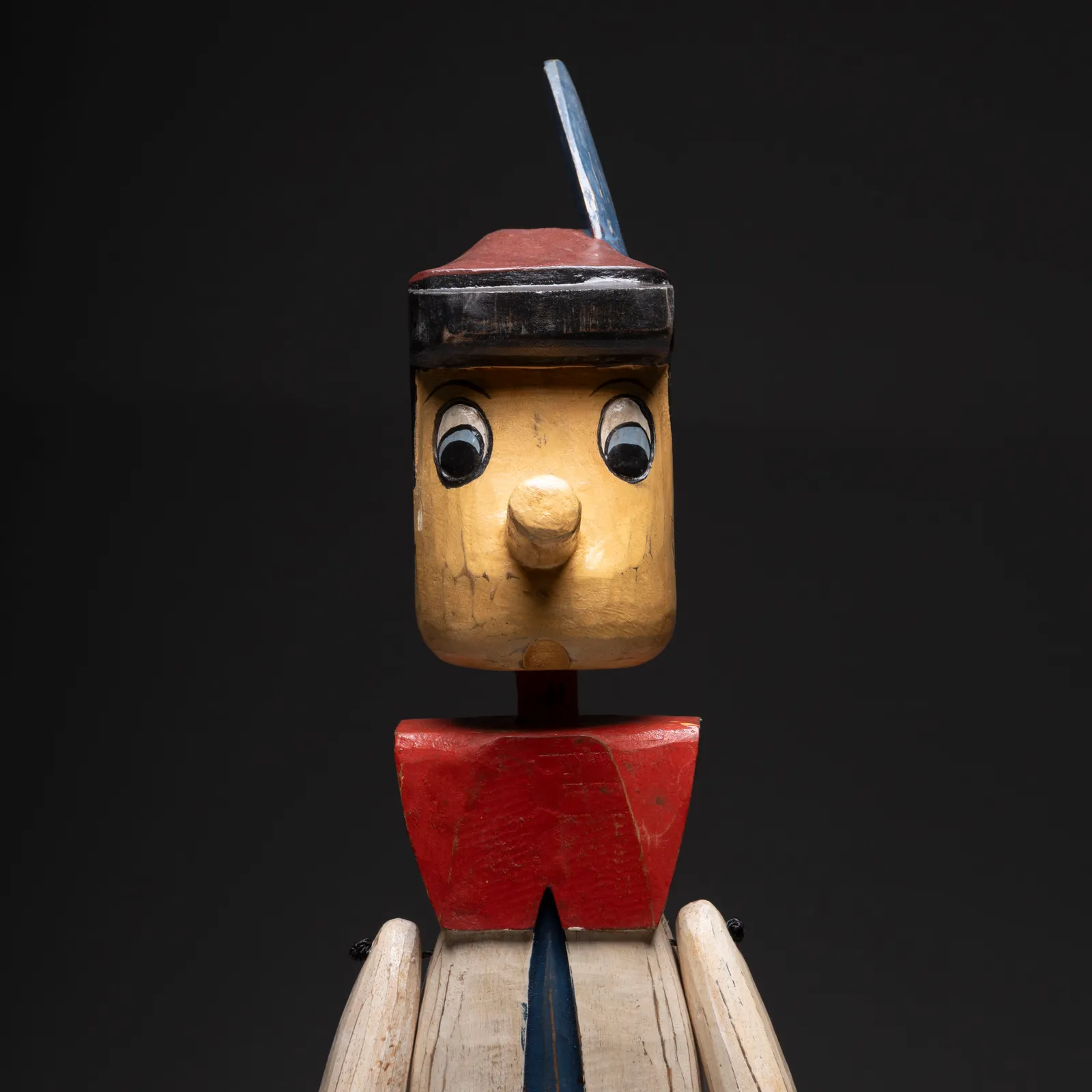 Pinocchio in legno anni 60